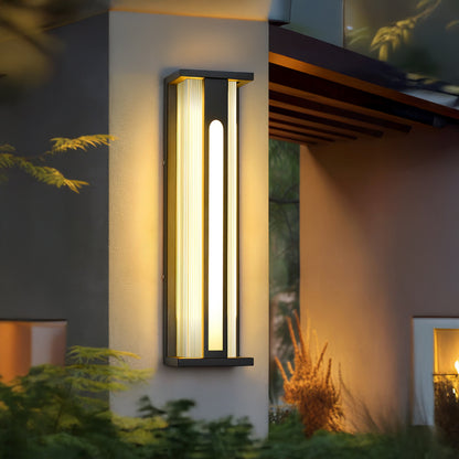 Bellamy Flair Outdoor Modern Steel Wall Lamp