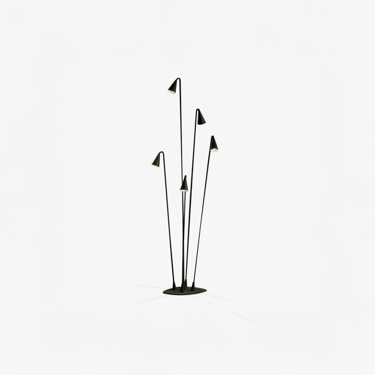 Bellflower Outdoor Luxury Aluminum Floor Lamp