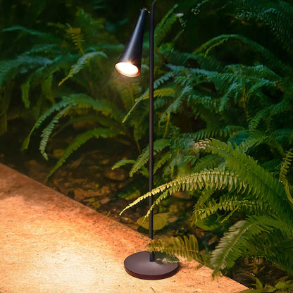 Bellflower Outdoor Luxury Aluminum Floor Lamp