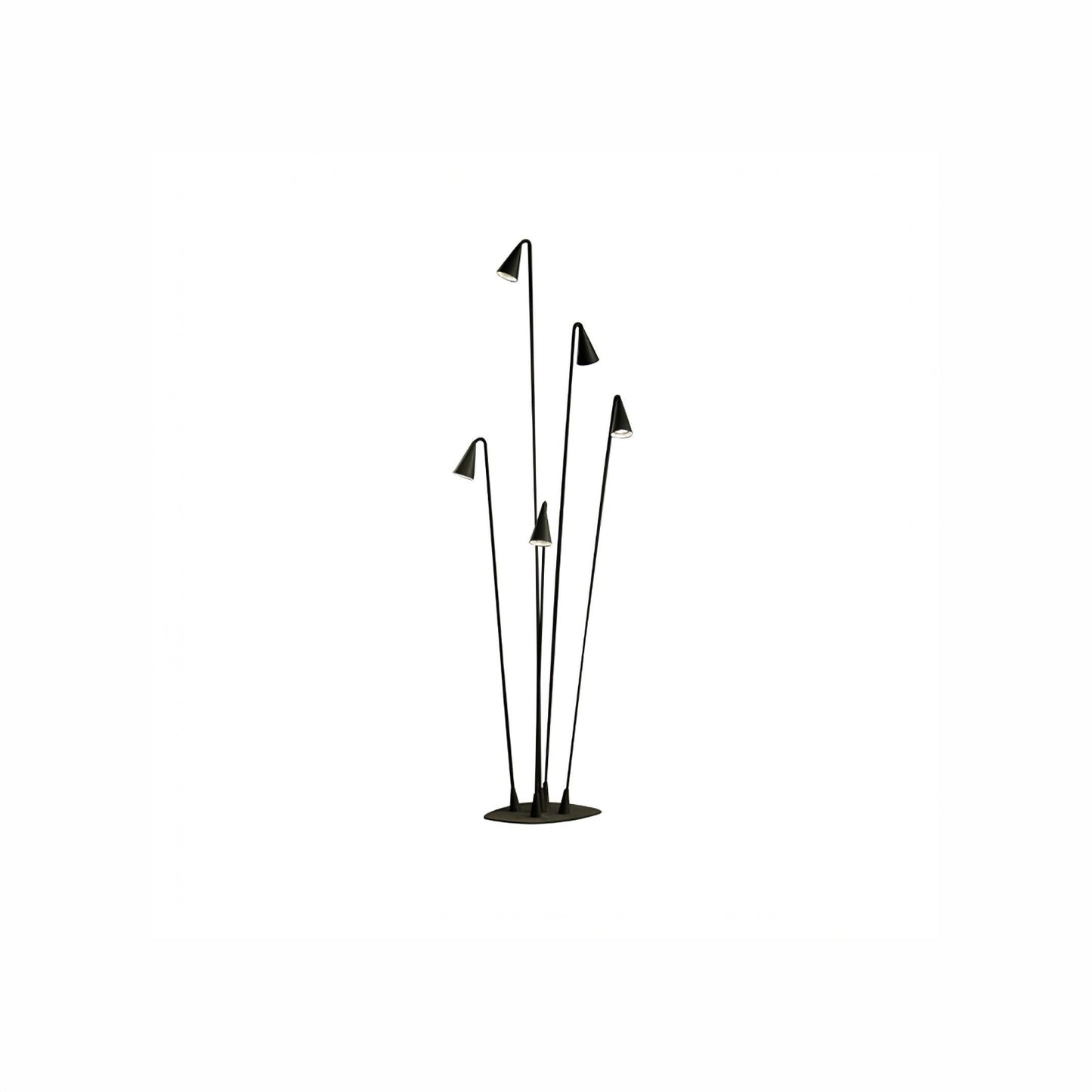 Bellflower Outdoor Luxury Aluminum Floor Lamp