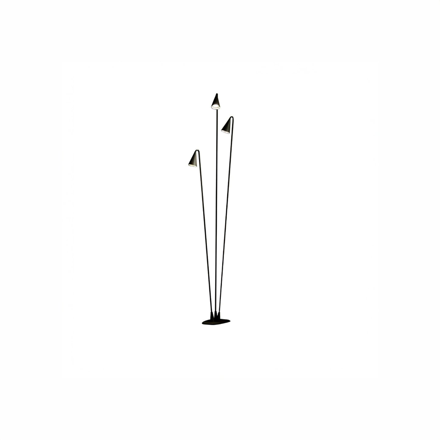 Bellflower Outdoor Luxury Aluminum Floor Lamp