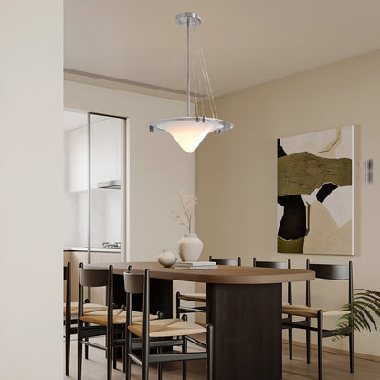 Bento Contemporary Crystal Pendant Lamp