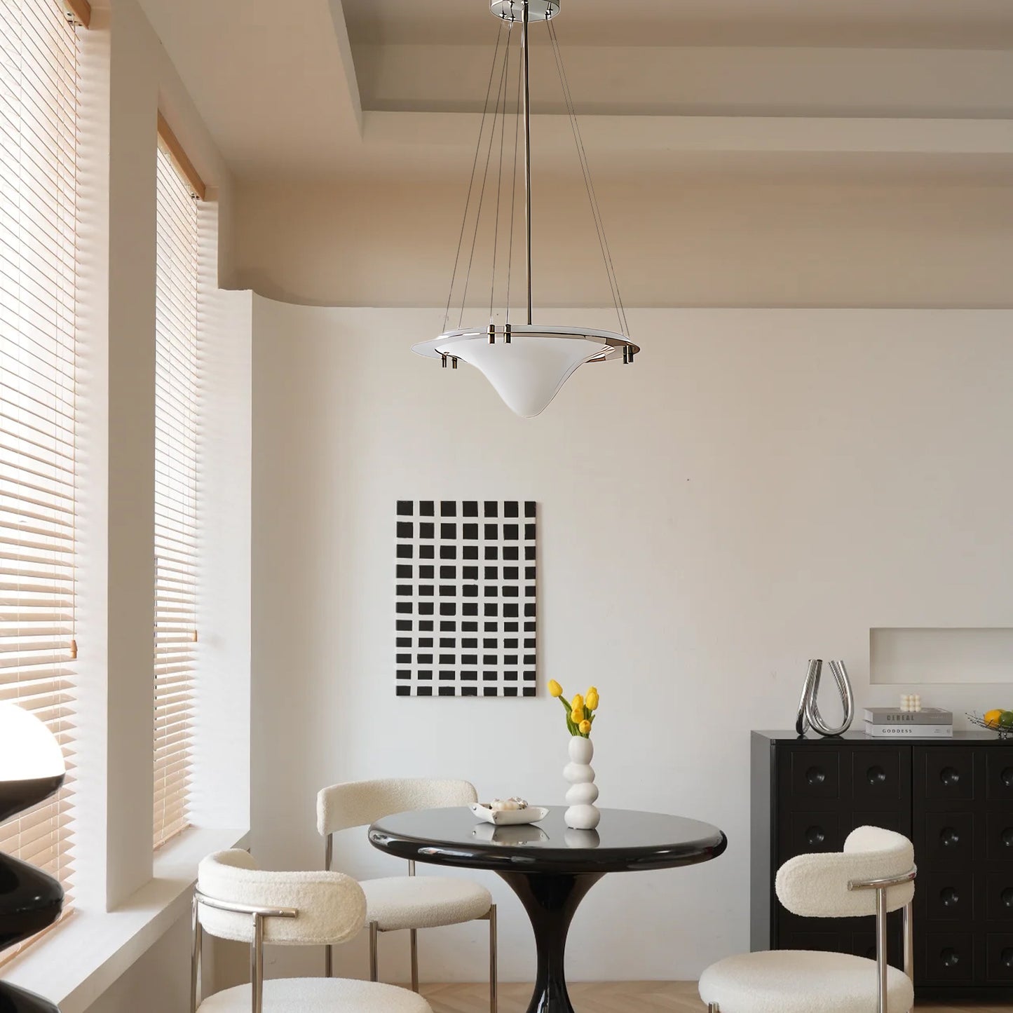 Bento Contemporary Crystal Pendant Lamp