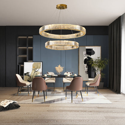 Bertolda Contemporary Steel Chandeliers