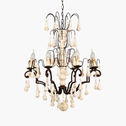 Bessie Vintage Metal Chandelier