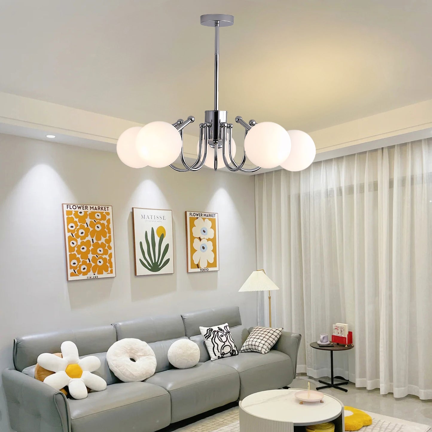 Bianca Modern Crystal Chandelier