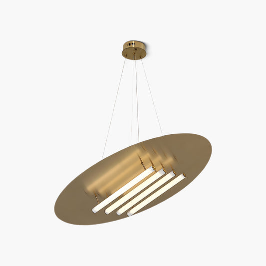 Big Disc Modern Steel Pendant Lamp