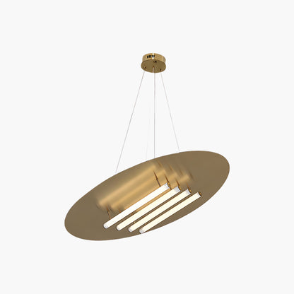 Big Disc Modern Steel Pendant Lamp