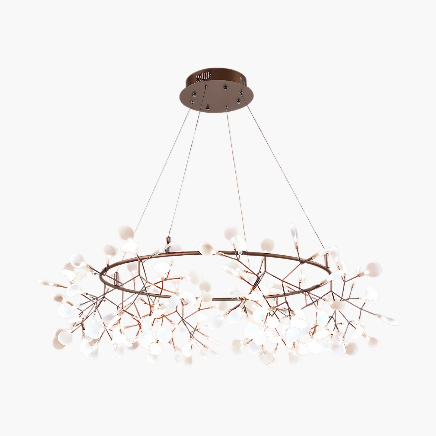 Big O Firefly LED Modern Metal Chandelier