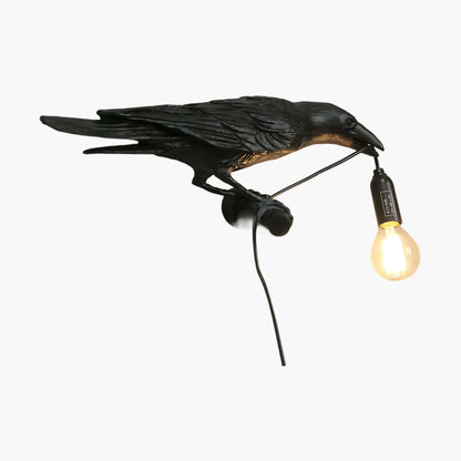 Bird Eclectic Metal Wall Light