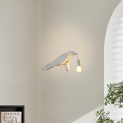 Bird Eclectic Metal Wall Light