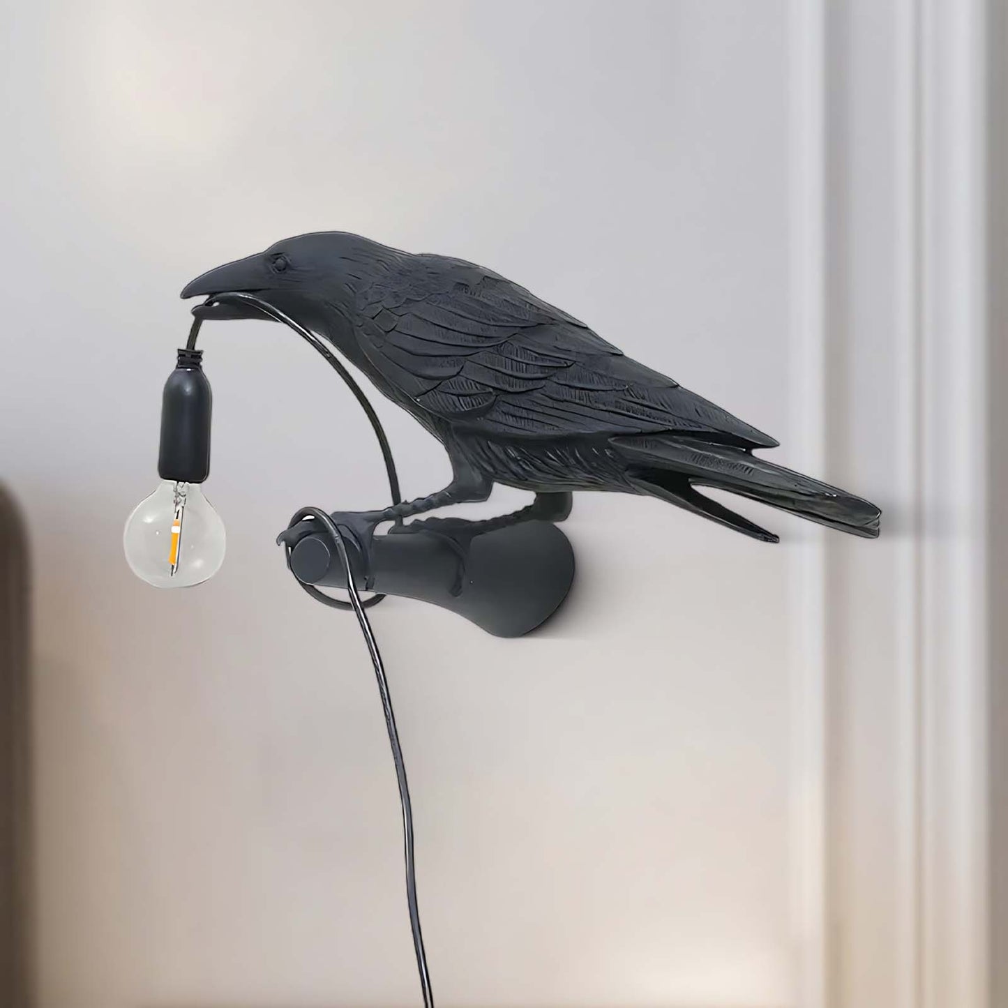 Bird Eclectic Metal Wall Light