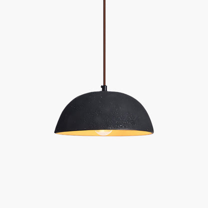 Black Arch Ceramic Minimalist Metal Pendant Lamp