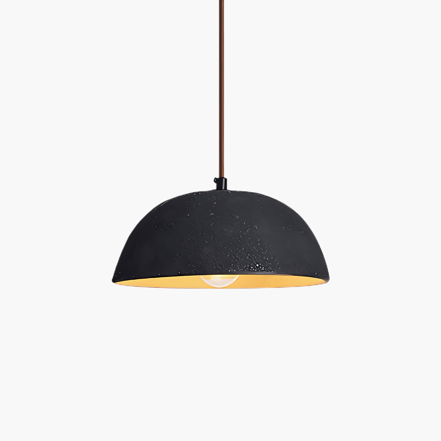 Black Arch Ceramic Minimalist Metal Pendant Lamp