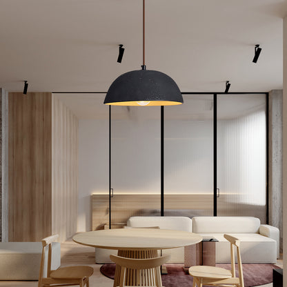 Black Arch Ceramic Minimalist Metal Pendant Lamp