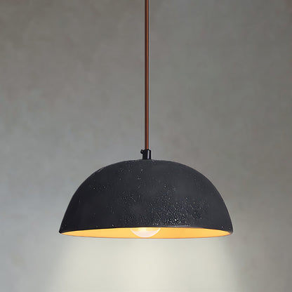 Black Arch Ceramic Minimalist Metal Pendant Lamp