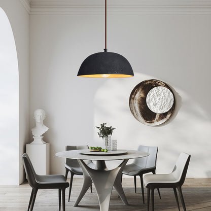 Black Arch Ceramic Minimalist Metal Pendant Lamp