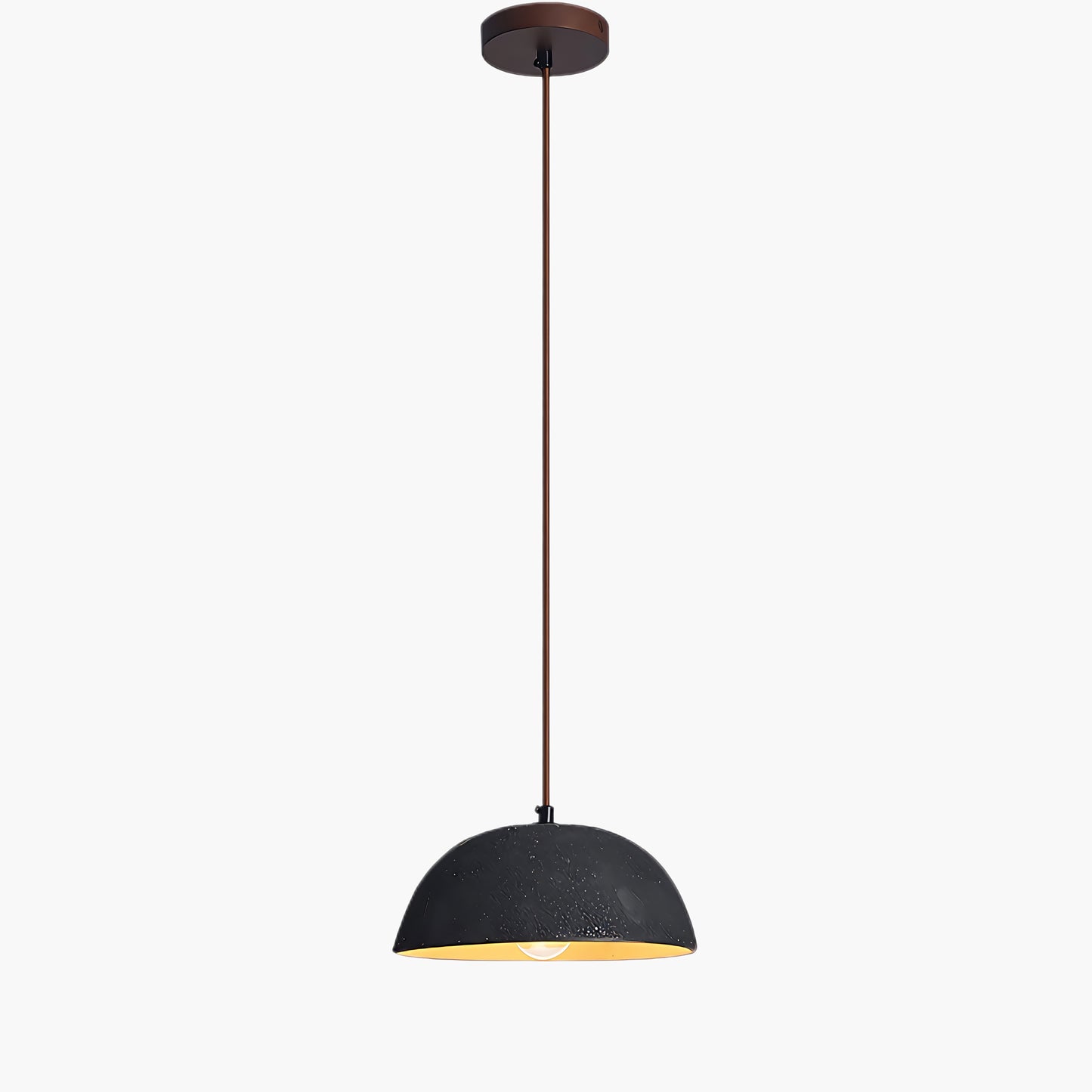 Black Arch Ceramic Minimalist Metal Pendant Lamp