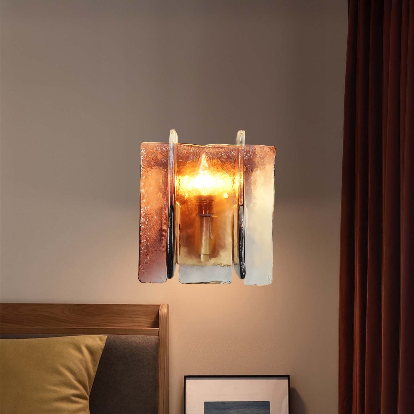 Blason Eclectic Crystal Wall Light