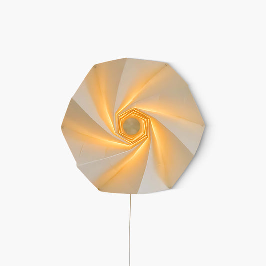 Bloom Petals Eclectic Metal Wall Lamp