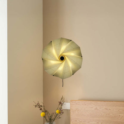 Bloom Petals Eclectic Metal Wall Lamp