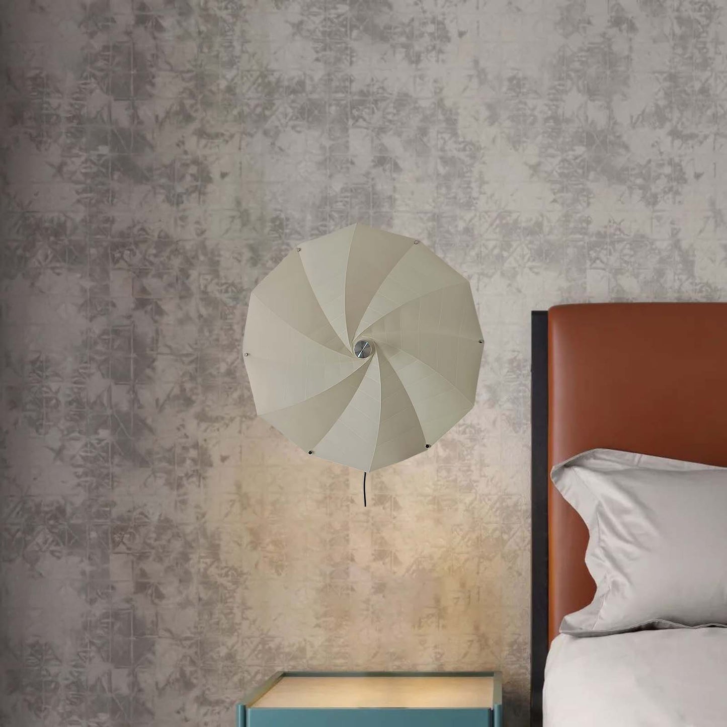 Bloom Petals Eclectic Metal Wall Lamp