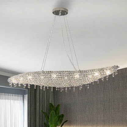 Boat Crystal Luxury Metal Chandelier