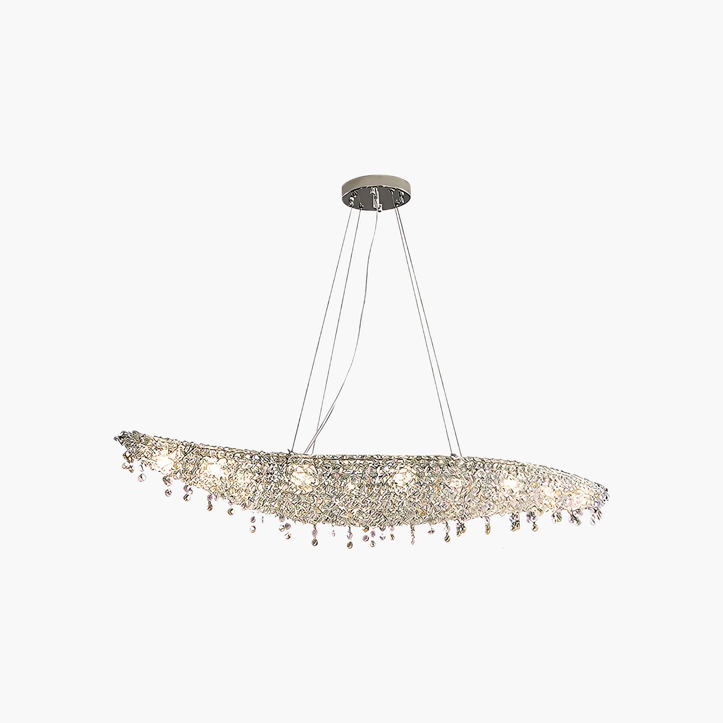 Boat Crystal Luxury Metal Chandelier