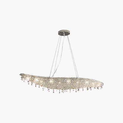 Boat Crystal Luxury Metal Chandelier