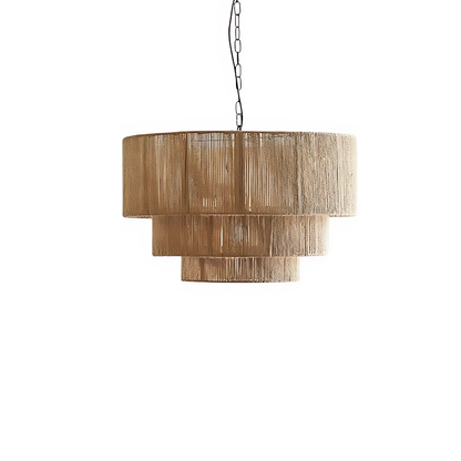 Bohemian Hemp Haven Chandelier