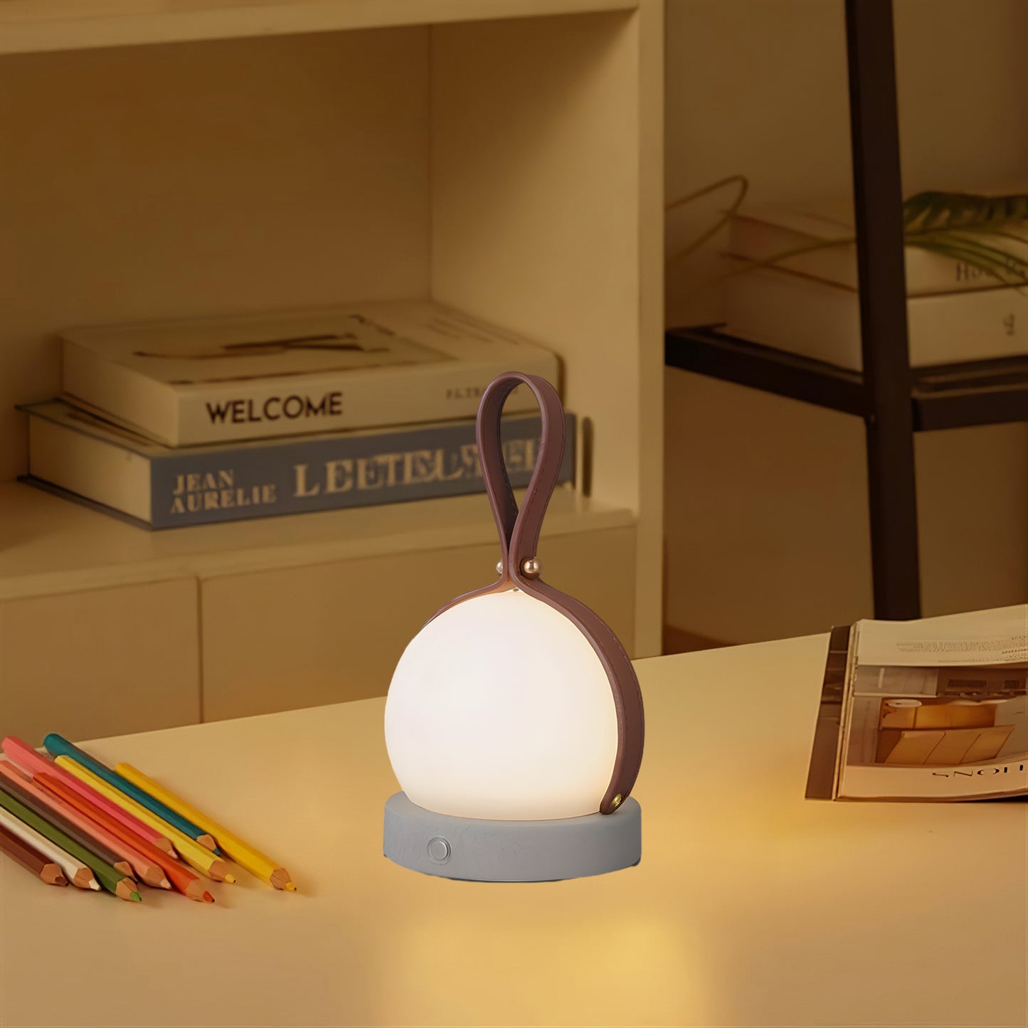 Bola Lantern Built-in Battery Modern Material Table Lamp