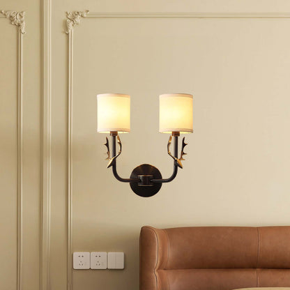 Brass Deer Head Modern Wall Light