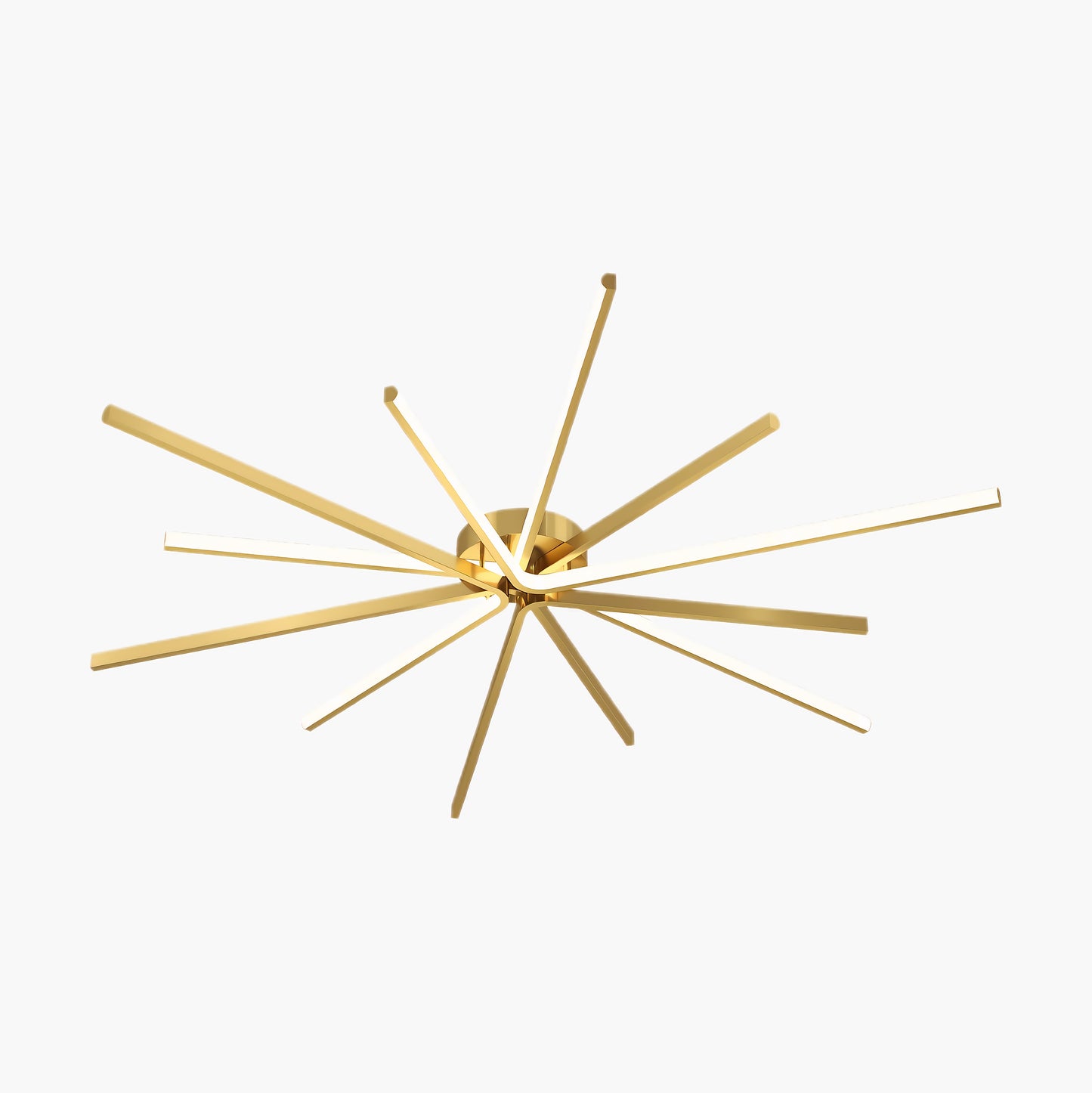 Starbursts Luxury Brass Ceiling Lamp