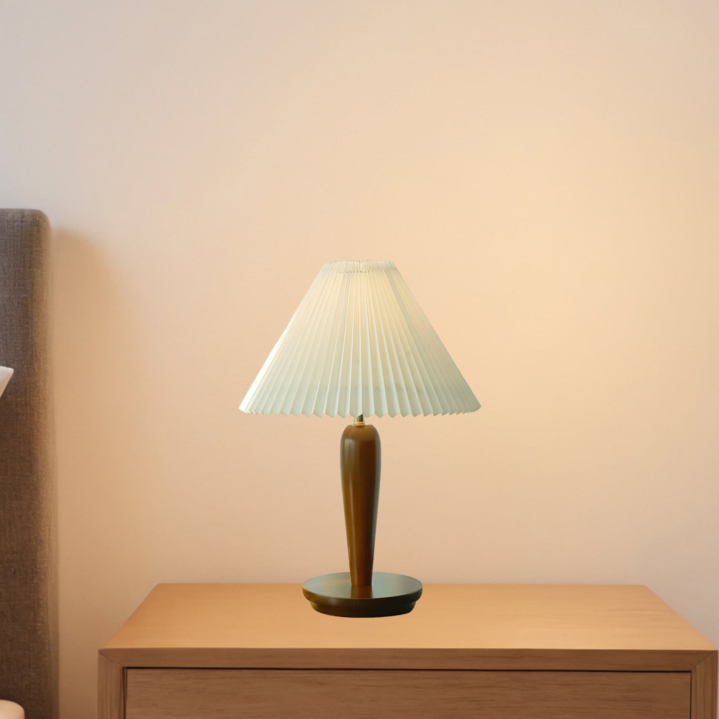 Brentwood Tall Vintage Metal Table Lamp