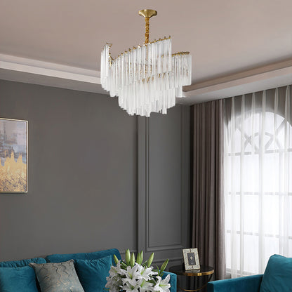 Brinicle Modern Brass Chandelier