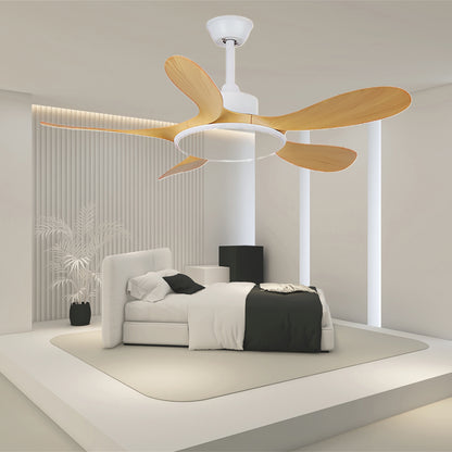 Brinley 4852 Eclectic Metal Ceiling Fan Light