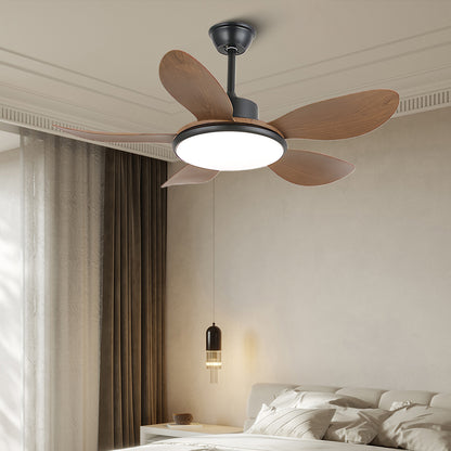 Brinley 4852 Eclectic Metal Ceiling Fan Light