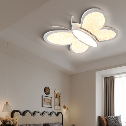 Butterfly Eclectic Metal Ceiling Lamp