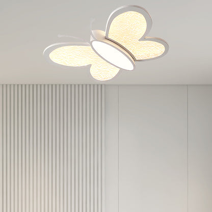 Butterfly Eclectic Metal Ceiling Lamp