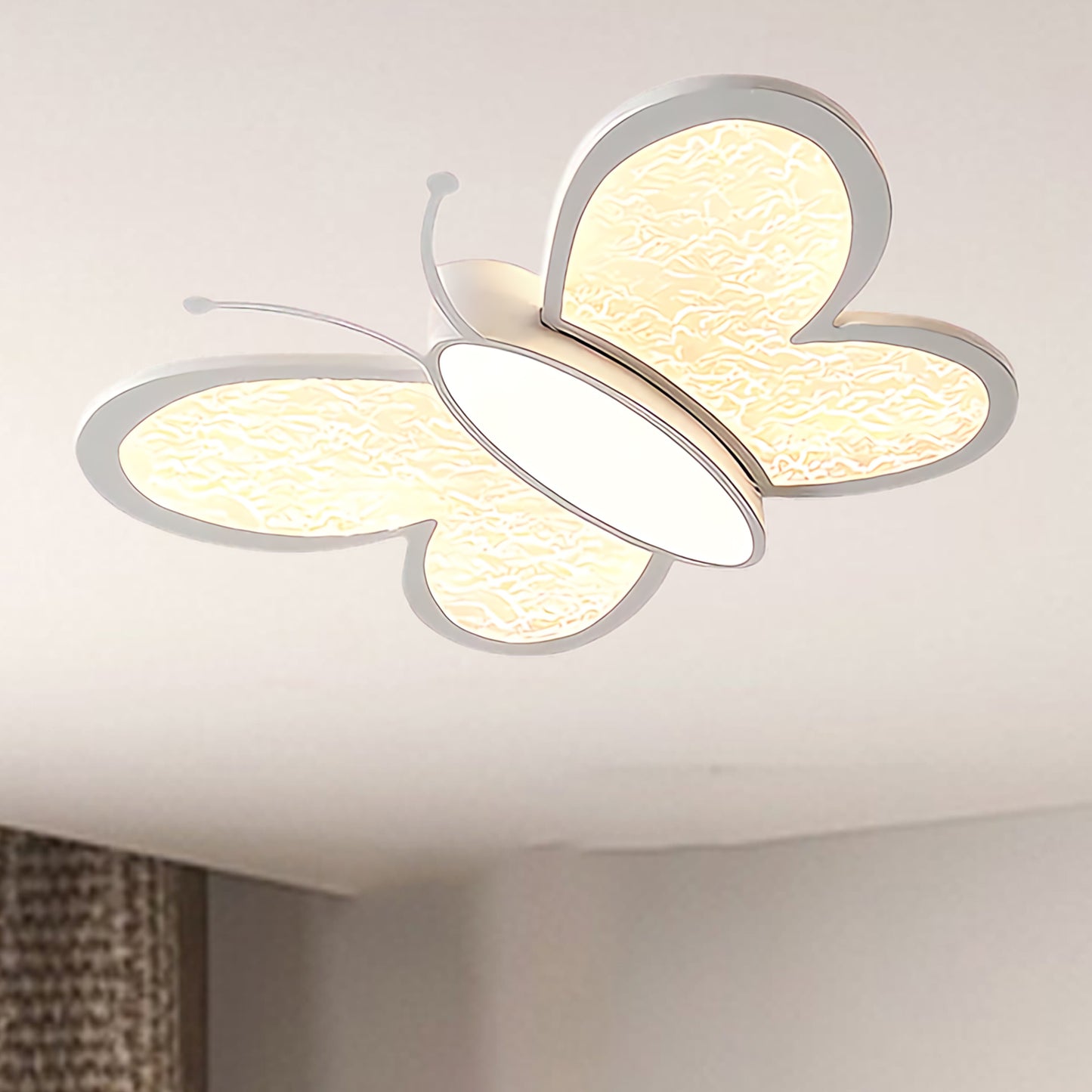 Butterfly Eclectic Metal Ceiling Lamp