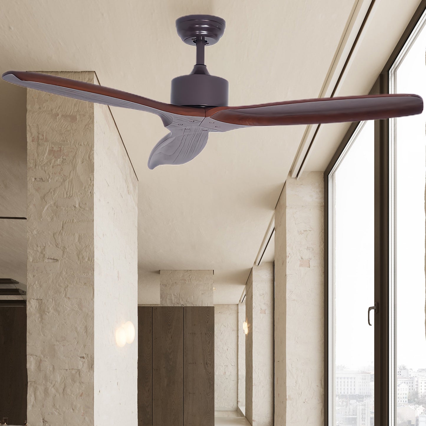 Caesar Kissel 52 Modern Metal Ceiling Fan