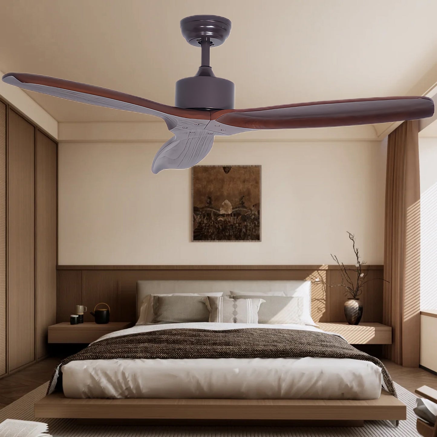 Caesar Kissel 52 Modern Metal Ceiling Fan