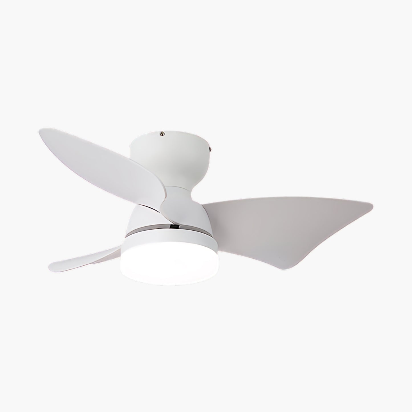 Calix 27 Modern Metal Ceiling Fan Light