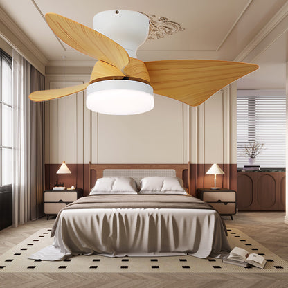 Calix 27 Modern Metal Ceiling Fan Light