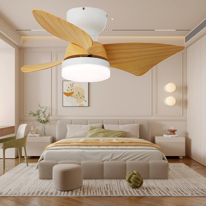 Calix 27 Modern Metal Ceiling Fan Light