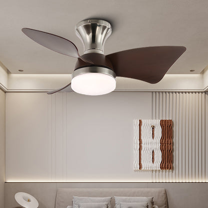 Calix 27 Modern Metal Ceiling Fan Light