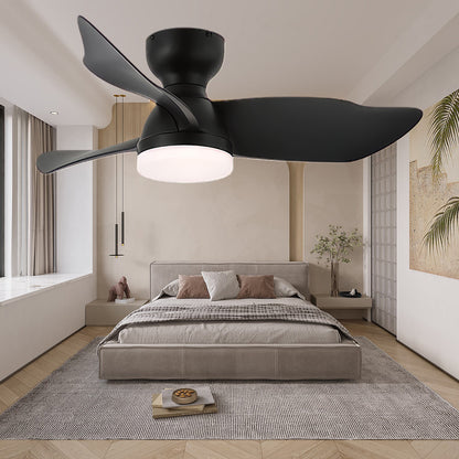 Calix 27 Modern Metal Ceiling Fan Light