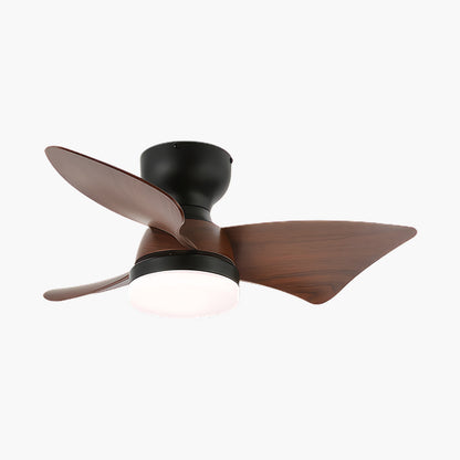 Calix 27 Modern Metal Ceiling Fan Light