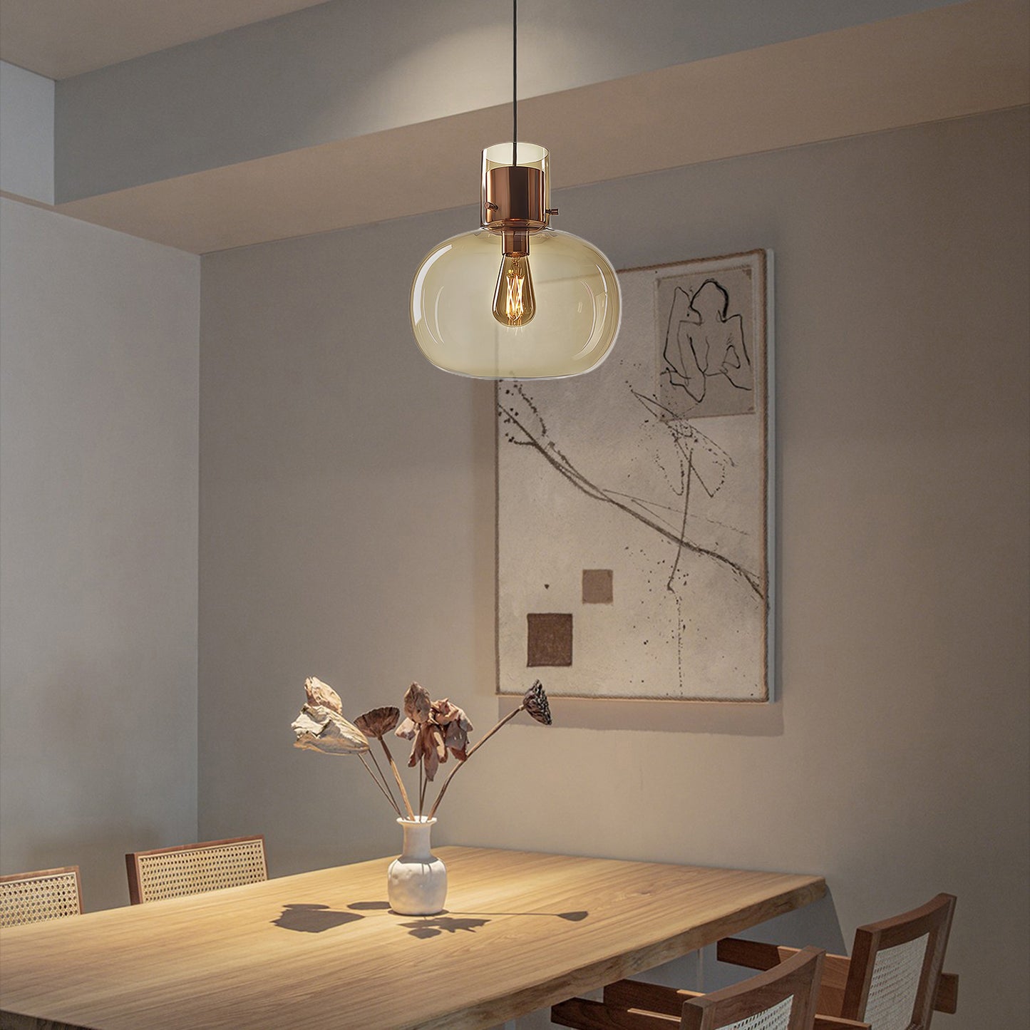 Cambre Modern Crystal Pendant Light