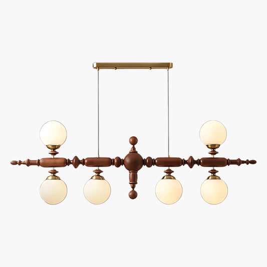 Cambridge Wooden Traditional Crystal Chandelier